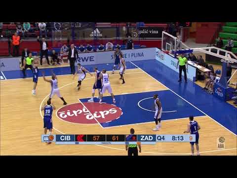 ABA Liga 2017/18 highlights, Round 8: Cibona - Zadar (10.11.2017)