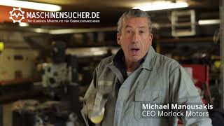Gebrauchtmaschinen kauft man auf Maschinensucher | Michael Manousakis | Morlock 
