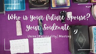 Who is your future spouse? Your Soulmate 😍💕#tarot #tarotreading #lovereading #love #futurespouse
