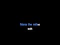Sara Bareilles Many The Miles Karaoke