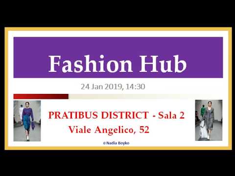 Nadia Boyko - Martina Cella - Fashion Hub, Italy, Jan 24, 2019