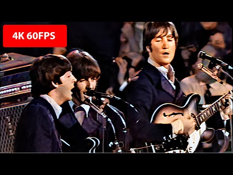 [4k, 60fps] The Beatles Live At Circus Krone, Munich, Germany 1966! [HQ]