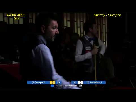 NASCIMBENE vs V.CONSAGNO - 5^PROVA BILIARDO BTP 2017 S.ANTONINO @TREDICALCIO