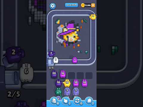 Pixel Flow Level 2620 Walkthrough