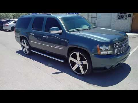 877-544-8473 26 Inch KMC MC5 KM690 All Chrome Wheels 2009 Chevy Suburban Rims Free Shipping Call Us!