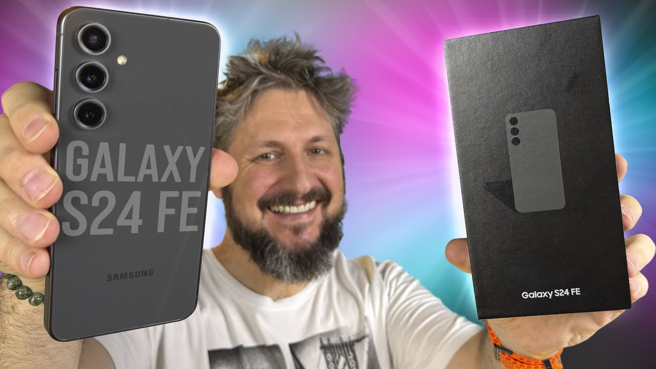 Unboxing Galaxy S24 FE: mais desempenho e bateria, tela maior e Galaxy AI