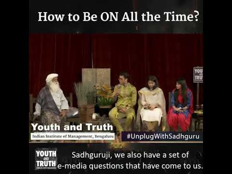 Youth And Truth Event In IIM Bangalore | Unplug With Sadhguru
