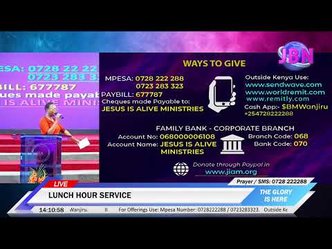 LUNCH HOUR SERVICE | Min. Gerald Mwale | 16th July, 2025