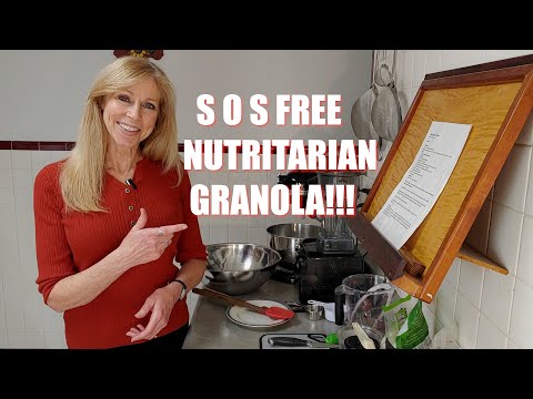 SOS Free Nutritarian Granola