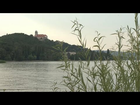 Locals protest against construction around Lake Balaton in Hungary