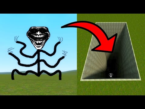 TROLLGE VS GIANT PIT! - Garry's mod Sandbox