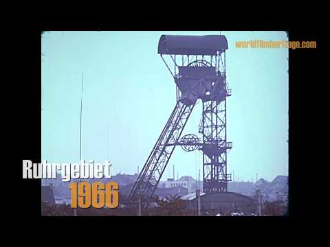 1966 Ruhrgebiet: Zeche - Unter Tage - Bergmänner
