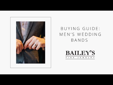 Buying Guide: Men's Wedding Bands