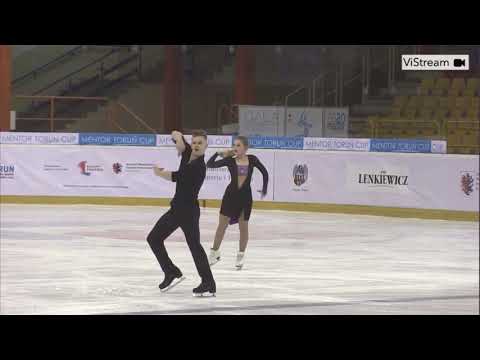 Alexandra Samersova/Kevin Ojala Torun Cup 2020 RD