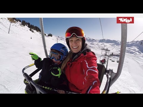 Chairlift with kids - top tips  |  Kid ski lift Tyrol