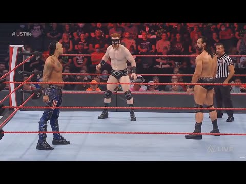 Sheamus vs McIntyre vs Priest U.S Championship Triple Threat Match RAW (30-8-21)Highlights HD!