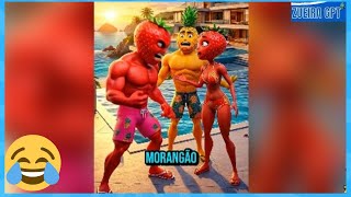 😂 ISSO VIRALIZOU POR UM MOTIVO! - ESSAS FRUTAS VIRARAM ATORES DE NOVELA 😂 (COMPILADO)