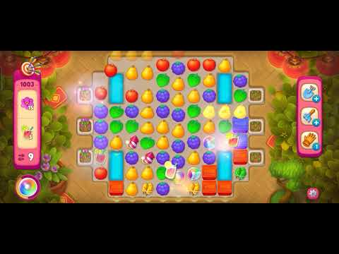 Gardenscapes level 1003