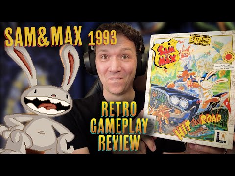 Sam & Max (1993) – LucasArts cult classic in retro gameplay review [DE]