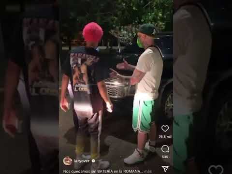 LARY OVER Y KIKO EL CRAZY QUEDADO EN LA ROMANA Y SE VAN EN DICUCION