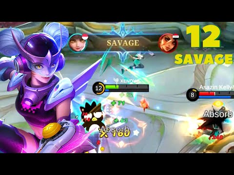 Wanwan Savage Party 🔥 ( 12 Savage in one match 💢)