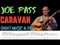 CARAVAN Solo by JOE PASS - Transcription (w/Tabs)