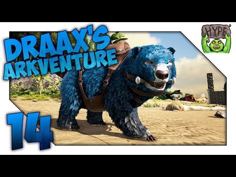 Heavenly Direbears - Ep 14 - Draax's Arkventure - Ark Survival Evolved Gaia & Project Echelon