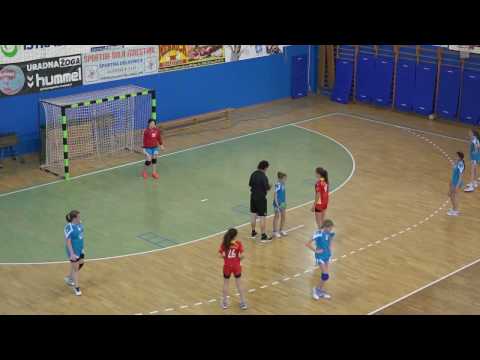 1.DL ZAHOD - Mlajše deklice A (l.03/04); ŽRK Izola : ŽRK Mlinotest Ajdovščina (10:27)