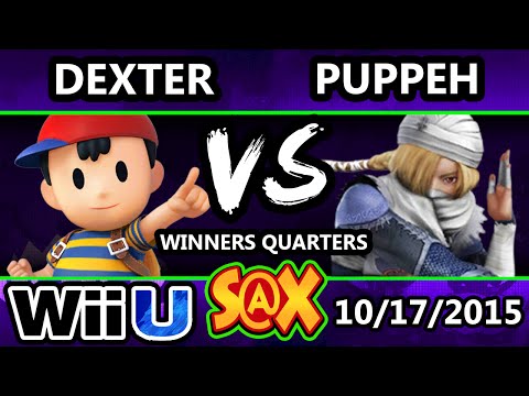 Fall Arcadian - Dexter (Ness) Vs. TGS | Puppeh (Sheik) SSB4 Winners Quarters -Smash Wii U - Smash 4