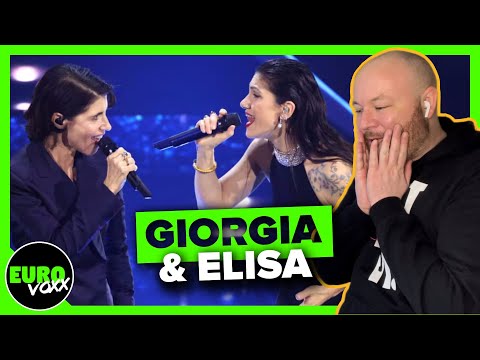 GIORGIA & ELISA - LUCE / DI SOLE E D'AZZURRO (REACTION) // SANREMO 2023