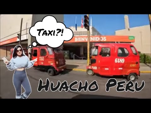 5 minute Moto Taxi Ride in Huacho Peru
