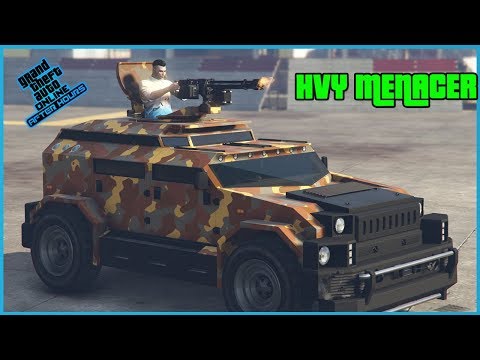 HVY MENACER Gameplay+Armor Test- GTA Online (After Hours)