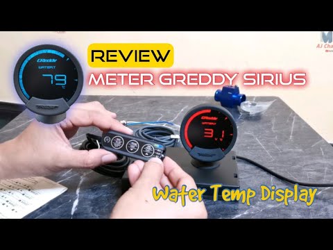 [Part 2] Meter GREDDY Sirius LCD Review Display & Function