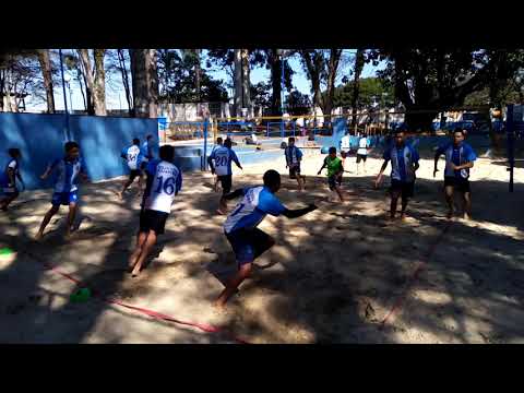 caixa de Areia. treino de força e resistência. clube Guapira. sub 15 e 17