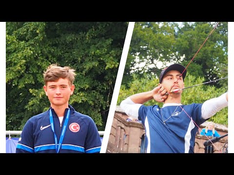 Eren Kirca v Jamrom Shamai – compound under 18 men gold | Lilleshall 2022 Youth Championships