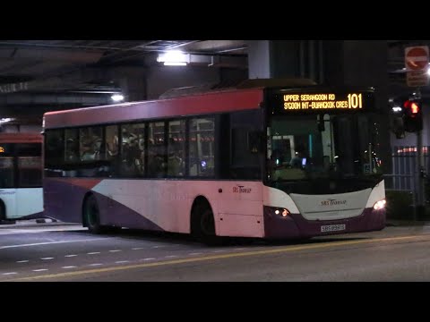 [SBST] LOUD ZF KICKDOWN ,Ride on SBS8981S on Service 101 . Scania K230UB Euro V Batch 1