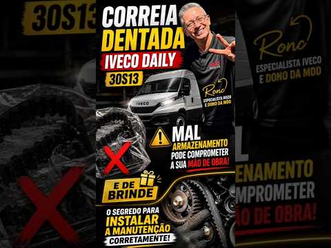 CUIDADO! Correia dentada dobrada pode destruir seu motor ⚠️