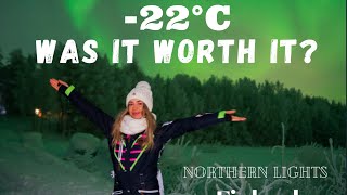 I Waited Hours in -22°C To See The Northern Lights... Was It Worth It?🤔 #NorthernLights #Lapland