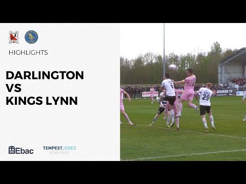 Darlington 1-3 Kings Lynn Town - National League North - 2022/23