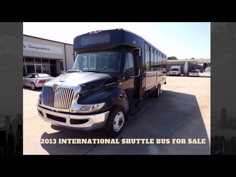 2013 International Shuttle Bus For Sale