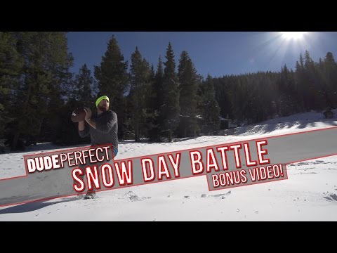 Dude Perfect: Snow Day Battle BONUS Video Video