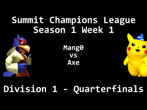SCL1.1 - Mang0 (Falco) vs Axe (Pikachu) - Division 1 Quarterfinals