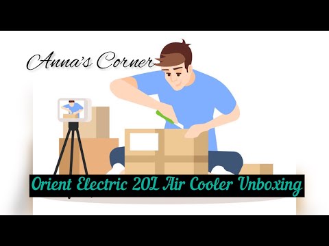 Orient Electric 20L Air Cooler Unboxing #cooler #orient #summer #viral #viralvideo