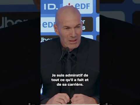 👏 L'hommage de Zinédine Zidane à Karim Benzema