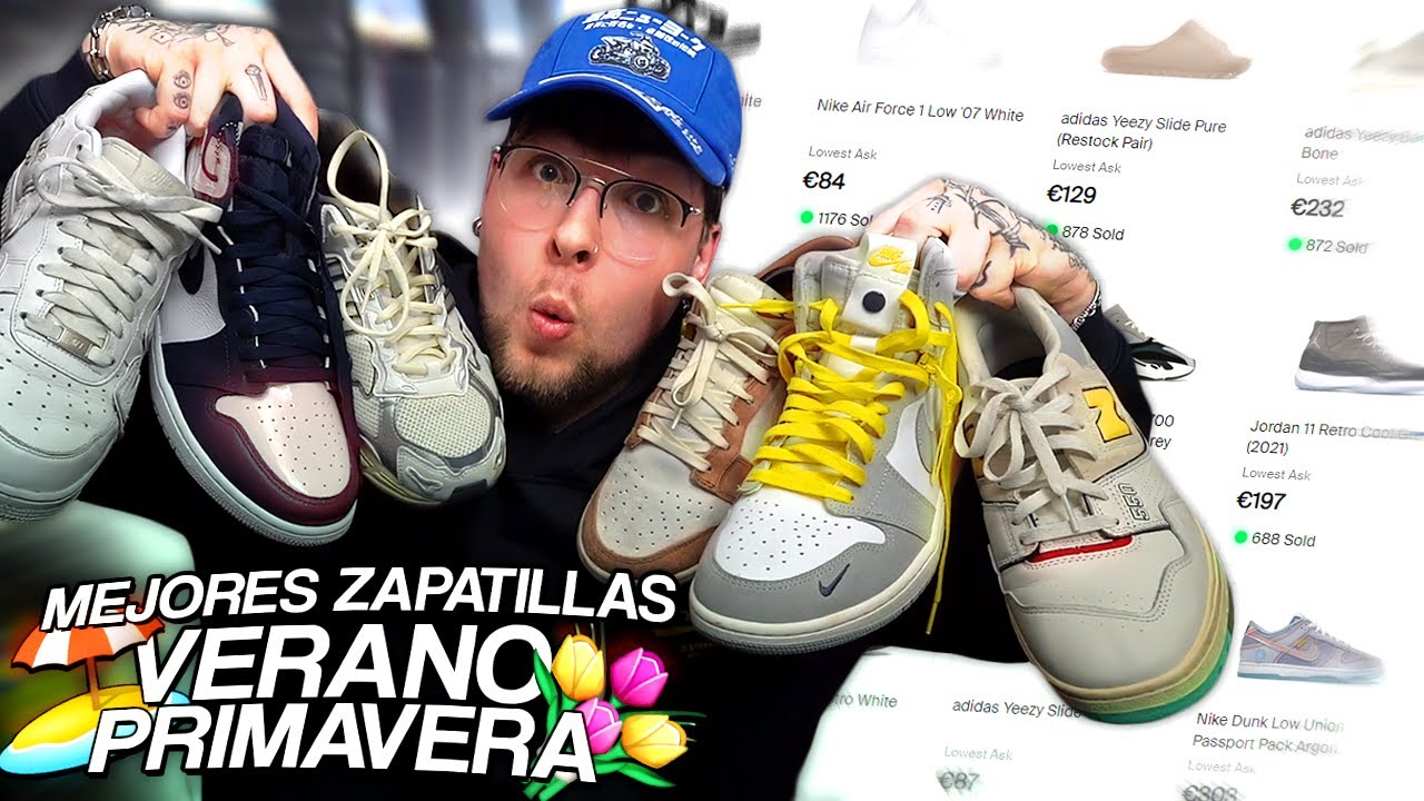 BYRE ENSEÑA LAS MEJORES ZAPATILLAS PARA PRIMAVERA-VERANO 2022!! (Off white, Jordan, New Balance...)