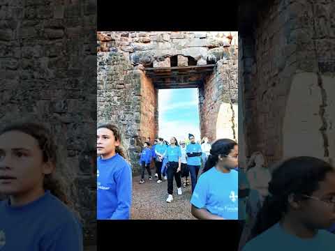 Passeio local... Centro social Madre Francisca Lechner, de Santa Maria, nas Missões #turismo#viajar