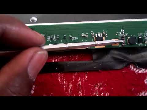 video 2  تصليح جهاز تلفاز من نوع اريس موديل   réparation tv IRIS LED MODEL 24E4600 / 24E4600