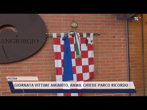 2021-04-28 PISTOIA - GIORNATA VITTIME AMIANTO, ANMIL CHIEDE PARCO RICORDO