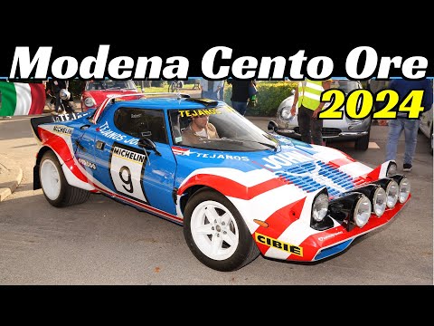 Modena Cento Ore 2024 - Cars Scrutineering at Rimini - Ferrari 512M, Maserati 300 Si, Lancia Stratos