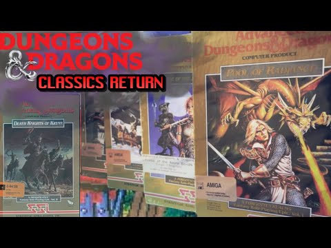 Classic Dungeons & Dragons Gold Box Collection RPGs Coming to Steam